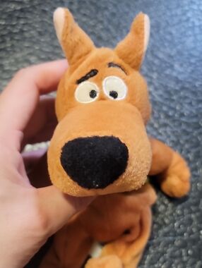 Warner Bros. Scooby-Doo Dog Black and Brown Plush